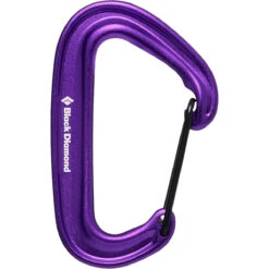 Black Diamond MiniWire Carabiner -Marmot Store 210235 5000 MINIWIRE CARABINER PURPLE 01
