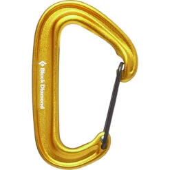 Black Diamond MiniWire Carabiner -Marmot Store 210235 7003 MINIWIRE CARABINER YELLOW 01