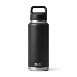 Yeti Rambler 36 Oz Bottle With Chug Cap -Marmot Store Drinkware BottleChug 36oz Black Studio PrimaryB