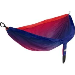 DoubleNest Print Hammock -Marmot Store ENO DoubleNest Print Fade SapphireRed