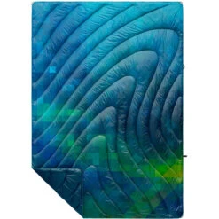 Rumpl Original Puffy Blanket - Printed 1-Person -Marmot Store TPPB CPF 1 PIXELFETTI COOL OGPUFFY 1P FLATLAY