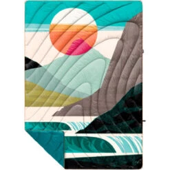 Rumpl Original Puffy Blanket - Printed 1-Person -Marmot Store TPPB EA1 1 1