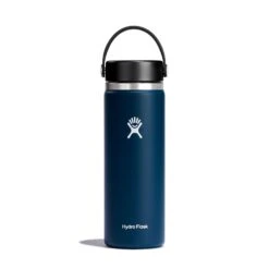 Hydro Flask 20 Oz Wide Mouth Water Bottle -Marmot Store W20BTS464 Indigo StraightOn